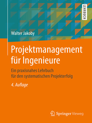 cover image of Projektmanagement für Ingenieure